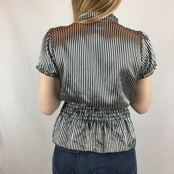 Celine Black And White Blouse - Picture 3 of 5